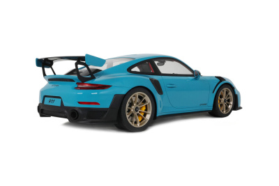 Porsche 911 (991.2) GT2 RS 2018 hellblau Modellauto 1:12 GT Spirit