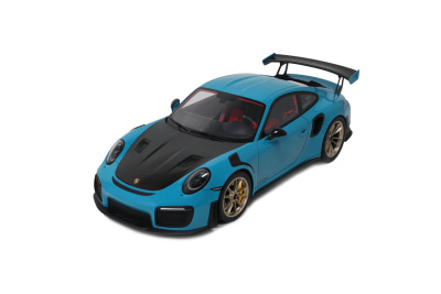 Porsche 911 (991.2) GT2 RS 2018 hellblau Modellauto 1:12 GT Spirit