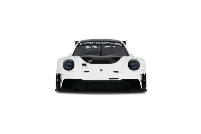 Porsche 911 (992.1) GT3 R Rennsport 2023 weiß Modellauto 1:18 GT Spirit