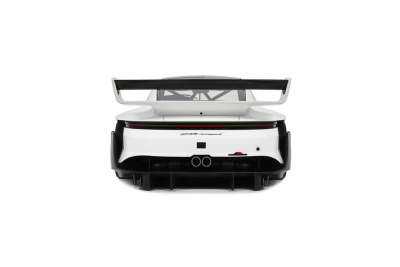Porsche 911 (992.1) GT3 R Rennsport 2023 weiß Modellauto 1:18 GT Spirit
