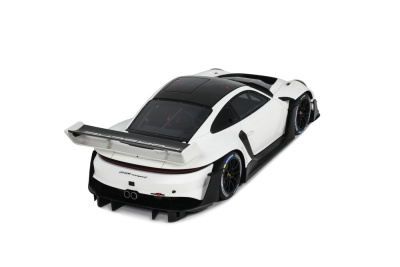 Porsche 911 (992.1) GT3 R Rennsport 2023 weiß Modellauto 1:18 GT Spirit
