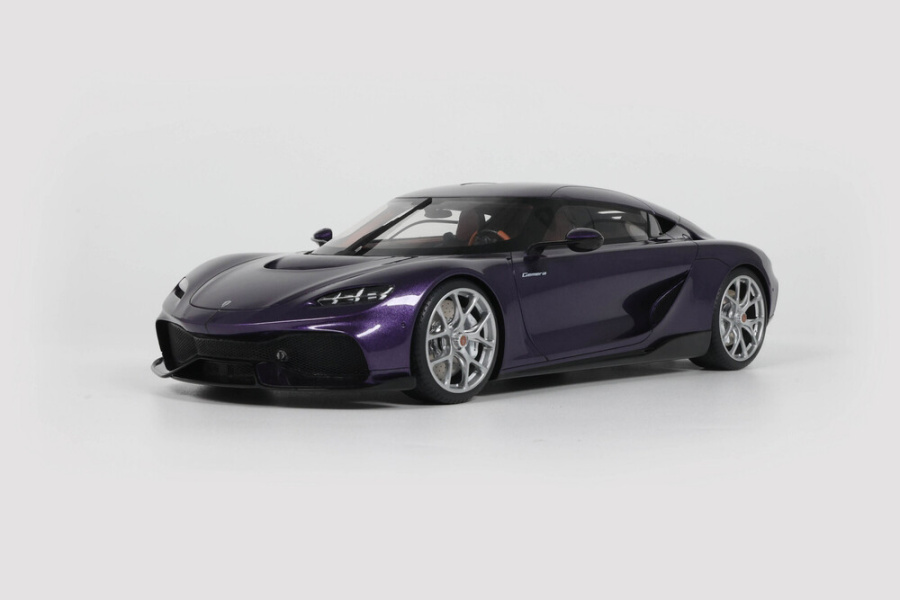 Koenigsegg Gemera 2020 lila Modellauto 1:18 GT Spirit