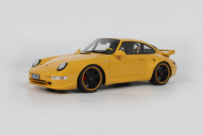 Porsche Techart CT3 1995 gelb Modellauto 1:18 GT Spirit