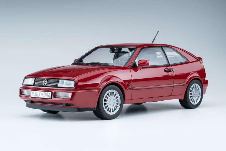 VW Corrado G60 1989 rot Modellauto 1:18 Norev