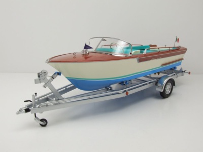 Riva Junior 1966 elfenbein braun Motorboot mit...
