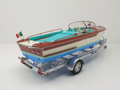Riva Junior 1966 elfenbein braun Motorboot mit...