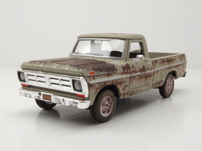 Ford F-100 Pick Up 1972 creme verwittert Modellauto 1:24...