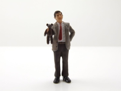 Figur Mr Bean für 1:43 Modelle Cartrix