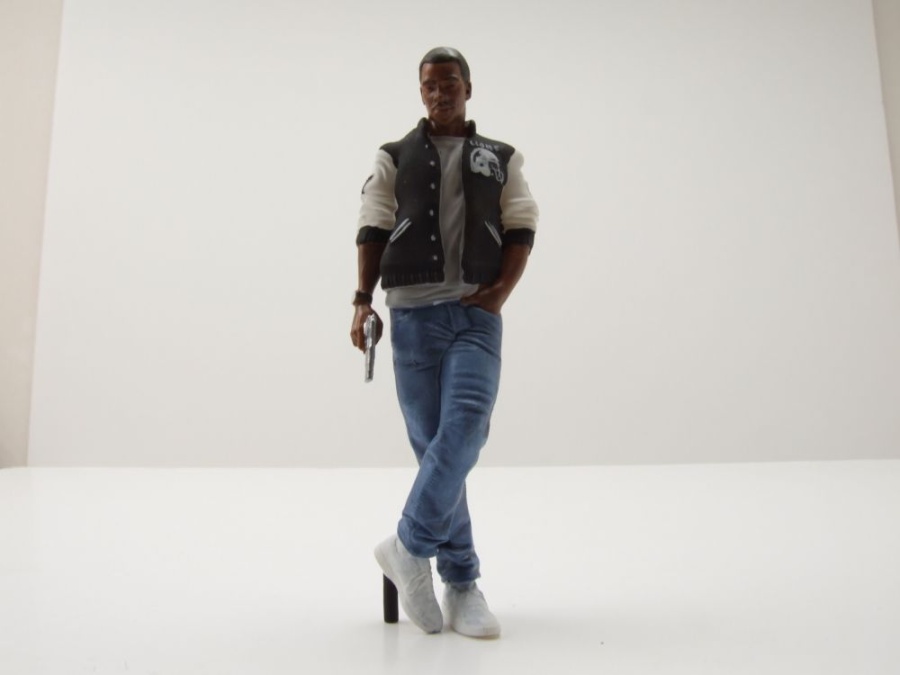 Figur Eddie Murphy Axel Foley Beverly Hills Cop für 1:18 Modelle Cartrix