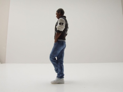 Figur Eddie Murphy Axel Foley Beverly Hills Cop für 1:18 Modelle Cartrix