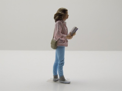 Figur Jennifer Parker Back To The Future Zurück in die Zukunft für 1:24 Modelle Cartrix