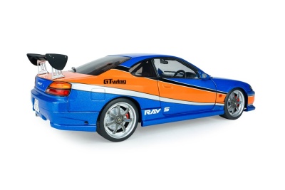 Nissan Silvia S15 Spec-S 2006 blau Fast & Furious Tokio Drift Mona Lisa Modellauto 1:18 Solido