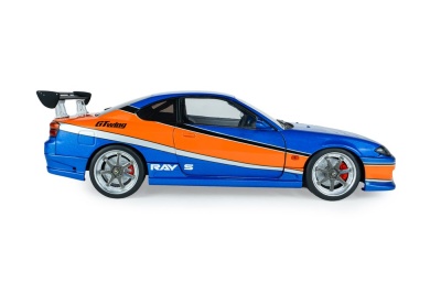Nissan Silvia S15 Spec-S 2006 blau Fast & Furious Tokio Drift Mona Lisa Modellauto 1:18 Solido