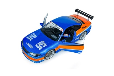 Nissan Silvia S15 Spec-S 2006 blau Fast & Furious Tokio Drift Mona Lisa Modellauto 1:18 Solido
