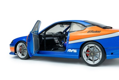 Nissan Silvia S15 Spec-S 2006 blau Fast & Furious Tokio Drift Mona Lisa Modellauto 1:18 Solido