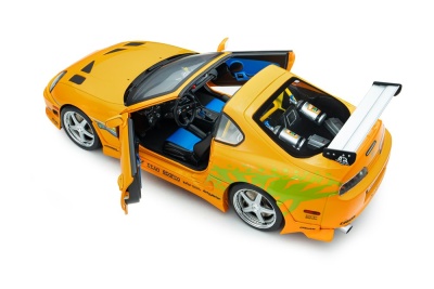 Toyota Supra A80 2001 orange Fast & Furious Brian Modellauto 1:18 Solido