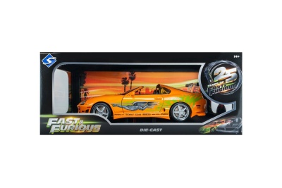 Toyota Supra A80 2001 orange Fast & Furious Brian Modellauto 1:18 Solido