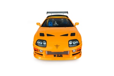 Toyota Supra A80 2001 orange Fast & Furious Brian Modellauto 1:18 Solido