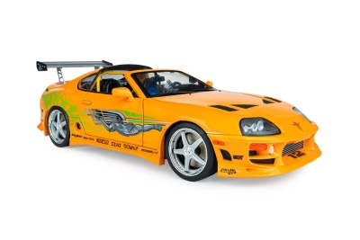 Toyota Supra A80 2001 orange Fast & Furious Brian Modellauto 1:18 Solido