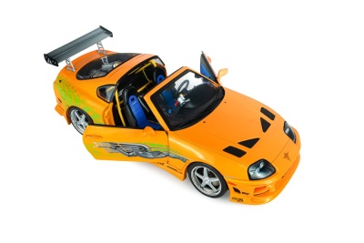 Toyota Supra A80 2001 orange Fast & Furious Brian Modellauto 1:18 Solido