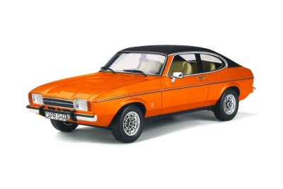 Ford Capri MK2 3,0L V6 Ghia 1974 orange schwarz...