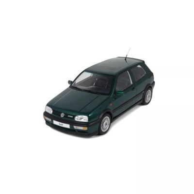 VW Golf 3 VR6 Carat 1992 dunkelgrün metallic Modellauto 1:12 Ottomobile