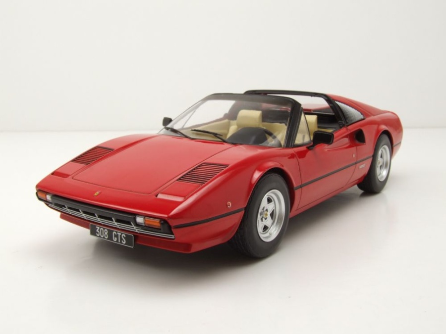 Ferrari 308 GTS 1977 rot Modellauto 1:18 MCG