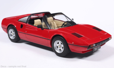 Ferrari 308 GTS 1977 rot Modellauto 1:18 MCG