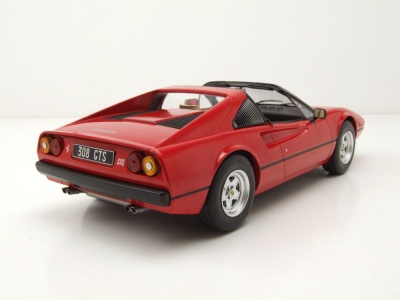 Ferrari 308 GTS 1977 rot Modellauto 1:18 MCG