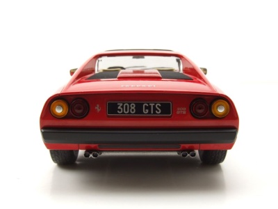 Ferrari 308 GTS 1977 rot Modellauto 1:18 MCG