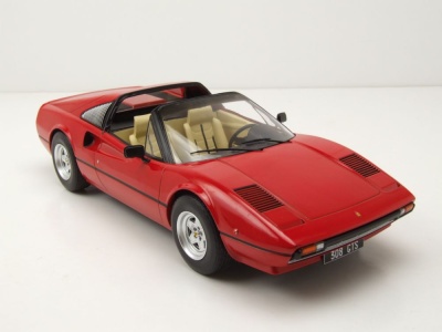 Ferrari 308 GTS 1977 rot Modellauto 1:18 MCG