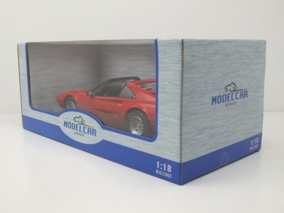 Ferrari 308 GTS 1977 rot Modellauto 1:18 MCG