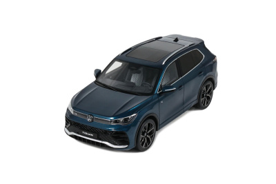 VW Tiguan E TSI R-Line 2024 dunkelblau metallic Modellauto 1:18 Ottomobile