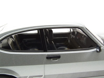 Ford Capri 3 1978 silber Modellauto 1:18 MCG