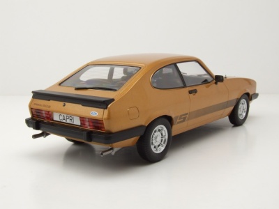 Ford Capri 3 1978 gold Modellauto 1:18 MCG