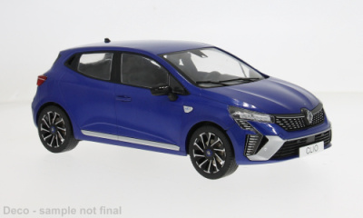 Renault Clio 2024 dunkelblau metallic Modellauto 1:18 MCG