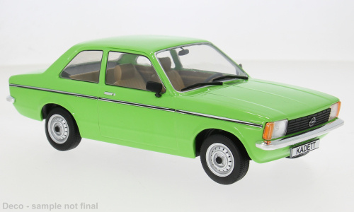 Opel Kadett C2 Coupe 1977 hellgrün Modellauto 1:18 MCG