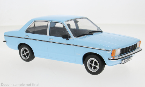 Opel Kadett C2 1977 hellblau Modellauto 1:18 MCG