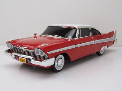 Plymouth Fury 1958 rot weiß Christine Modellauto...