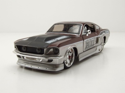 Ford Mustang GT 1967 silber kupfer Harley Davidson...
