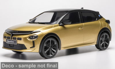 Lancia Ypsilon 2025 gold metallic schwarz Modellauto 1:18...
