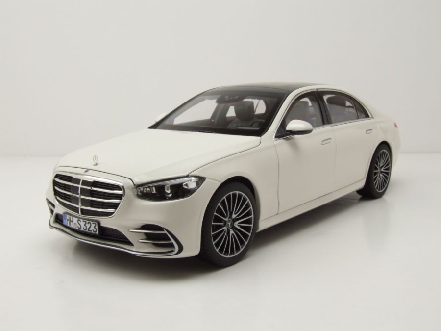 Mercedes S-Klasse AMG 2021 weiß Modellauto 1:18 Norev