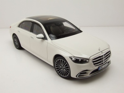Mercedes S-Klasse AMG 2021 weiß Modellauto 1:18 Norev