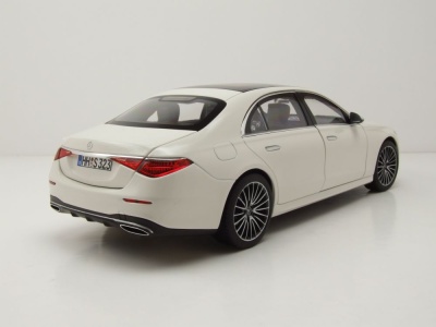Mercedes S-Klasse AMG 2021 weiß Modellauto 1:18 Norev
