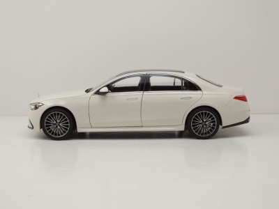 Mercedes S-Klasse AMG 2021 weiß Modellauto 1:18 Norev