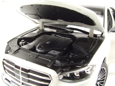 Mercedes S-Klasse AMG 2021 weiß Modellauto 1:18 Norev