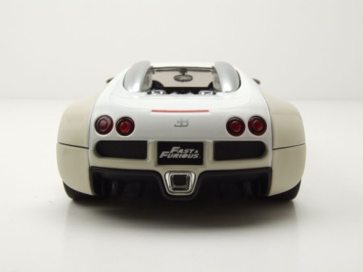 Bugatti Veyron 2011 beige weiß Fast & Furious Modellauto 1:24 Jada Toys