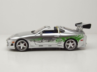 Toyota Supra silber Brian Fast & Furious Anniversary Modellauto 1:24 Jada Toys