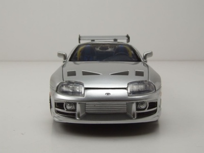 Toyota Supra silber Brian Fast & Furious Anniversary Modellauto 1:24 Jada Toys