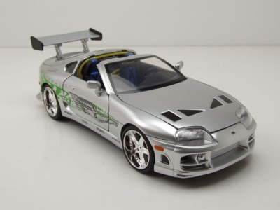 Toyota Supra silber Brian Fast & Furious Anniversary Modellauto 1:24 Jada Toys